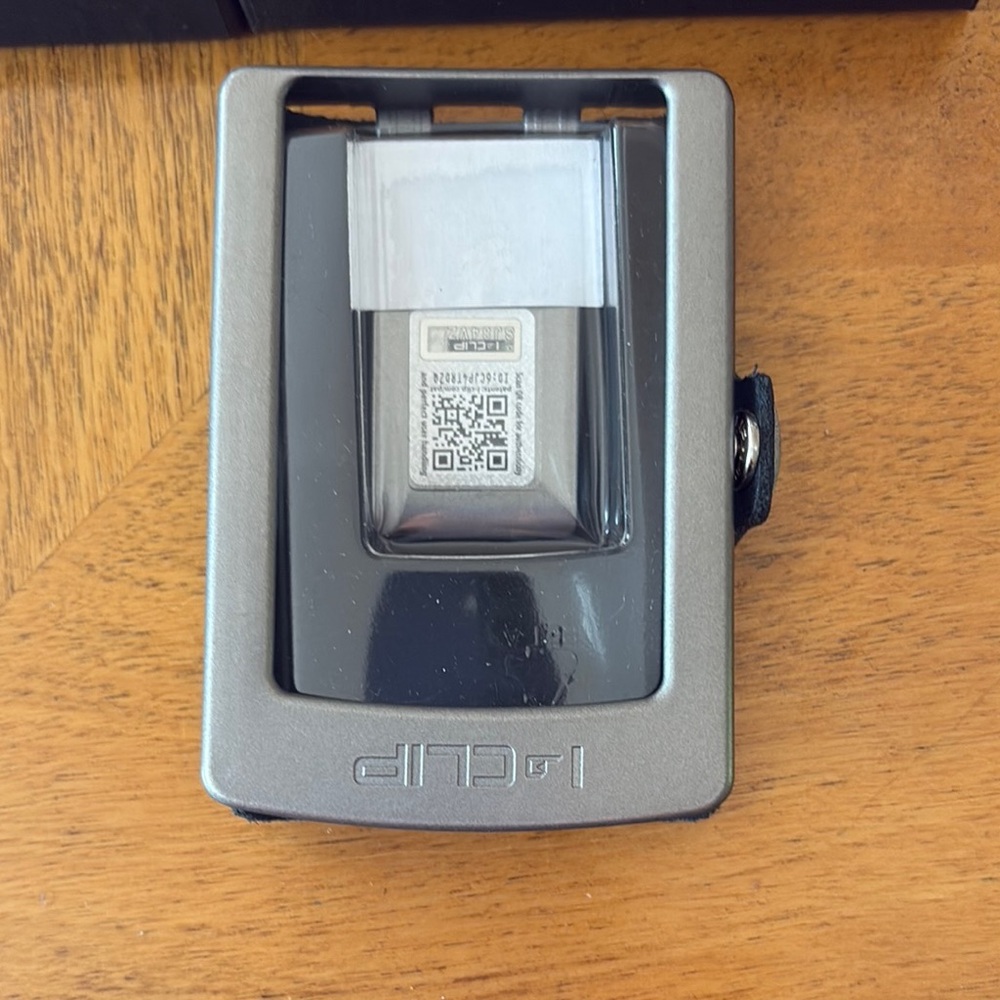 Black and Gray Key & Card Holder